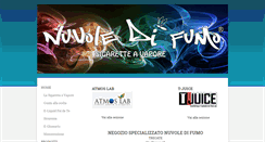 Desktop Screenshot of nuvoledifumo.com